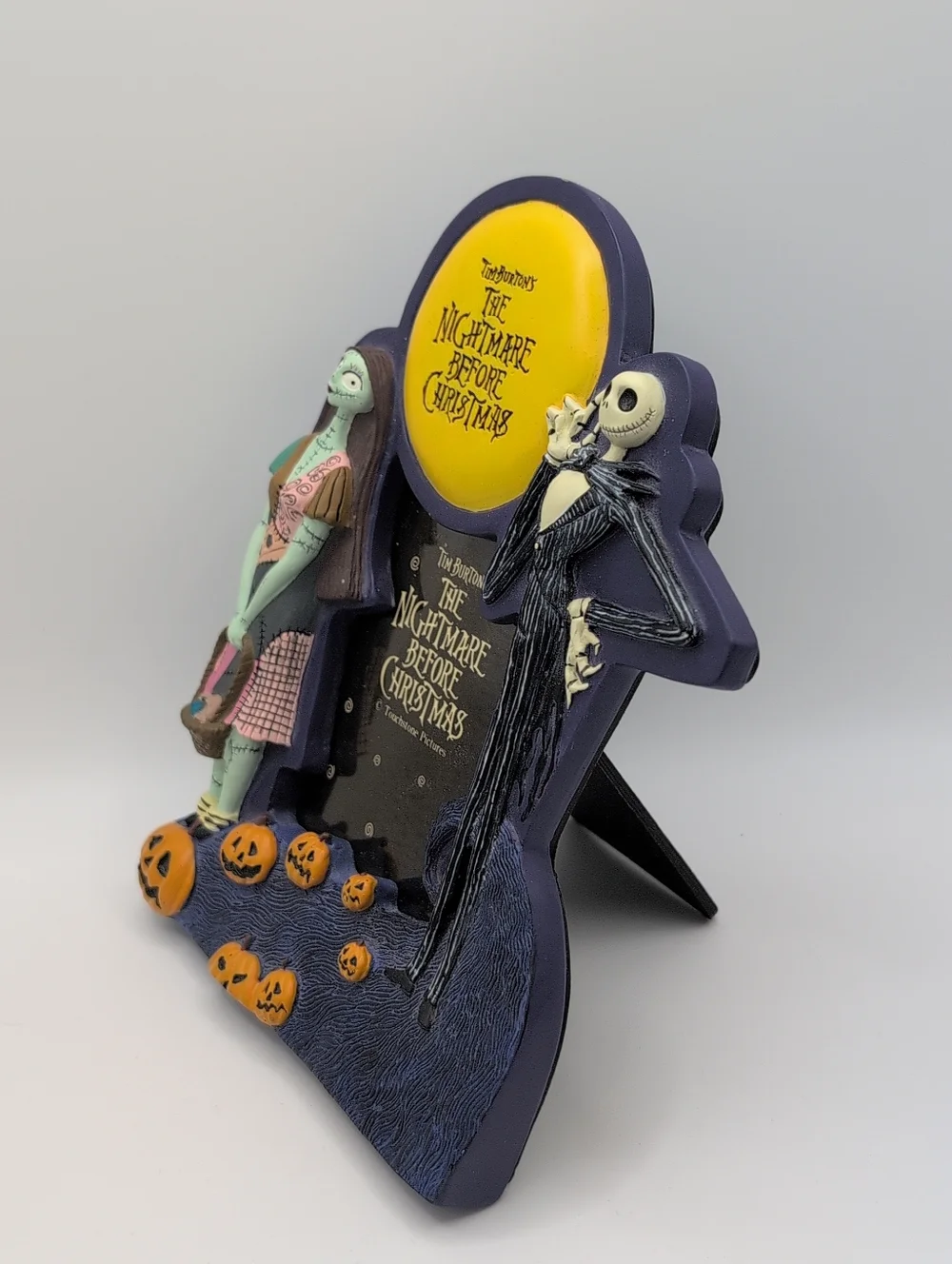 Nightmare Before Christmas Jack & Sally Resin Photo Frame, Vintage, JUN Planning